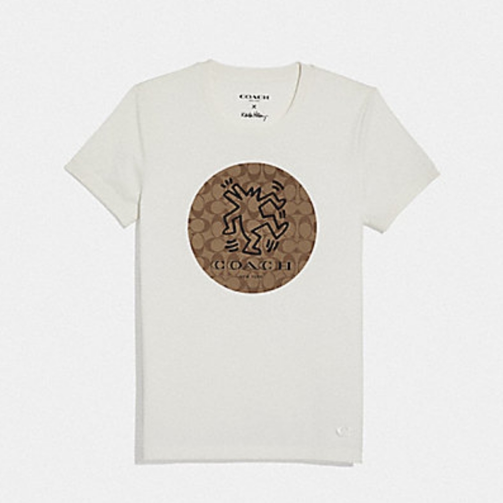 Coach Keith Haring White Shirt